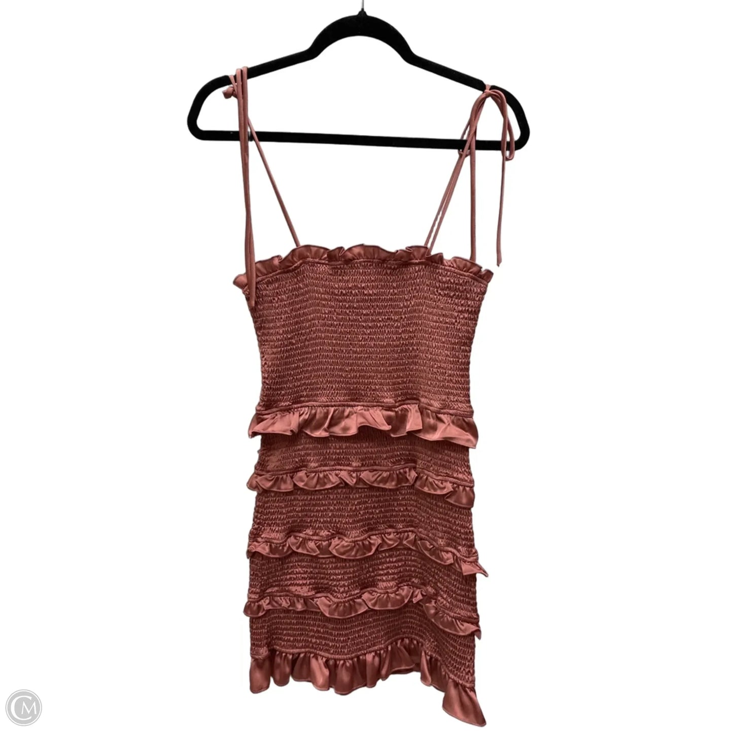 Dress Party Short By Storia In Rose Gold, Size: M