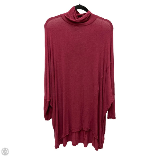 Top Long Sleeve By We The Free In Red, Size: L