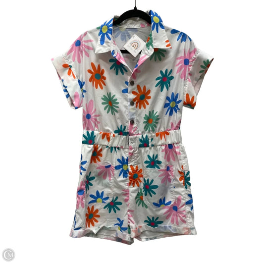 Romper By Clothes Mentor In White, Size: L