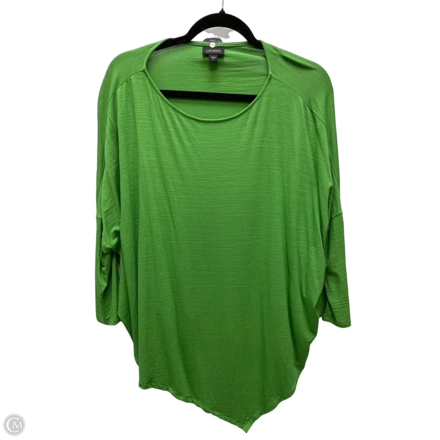Top 3/4 Sleeve By J. Jill In Green, Size: Xs