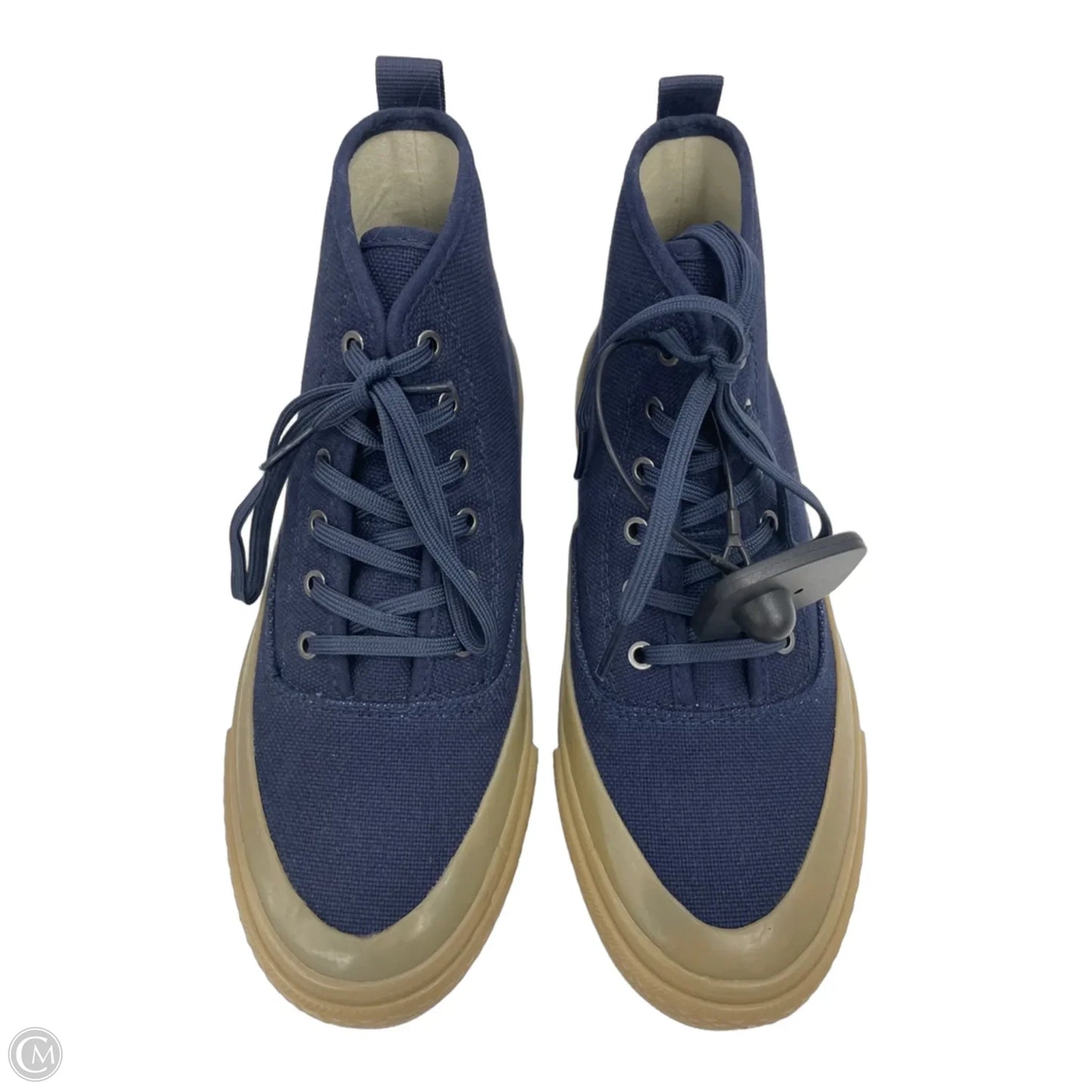 Boots Ankle Flats By Seavees In Navy, Size: 8