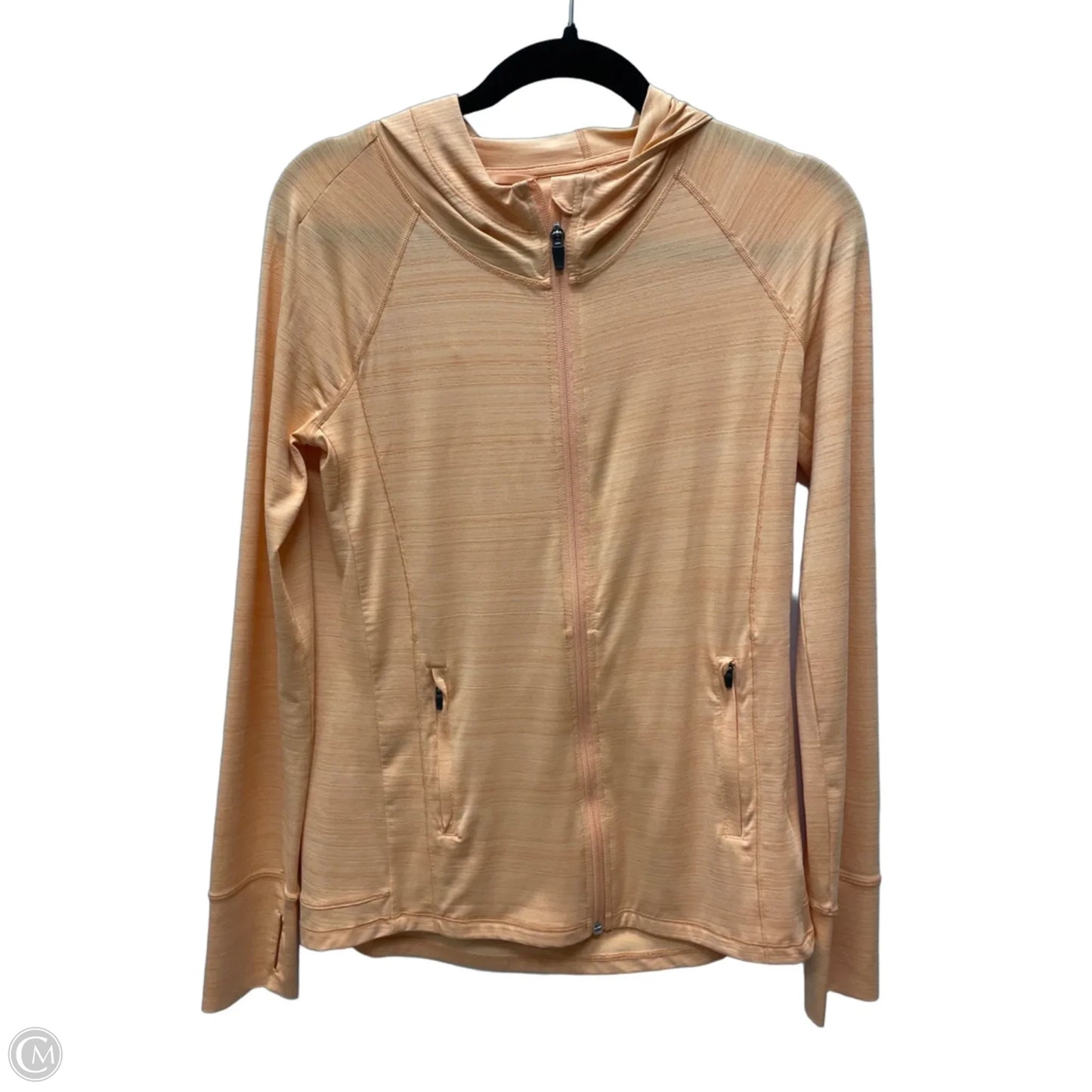 Athletic Jacket By Athleta In Orange, Size: Xs