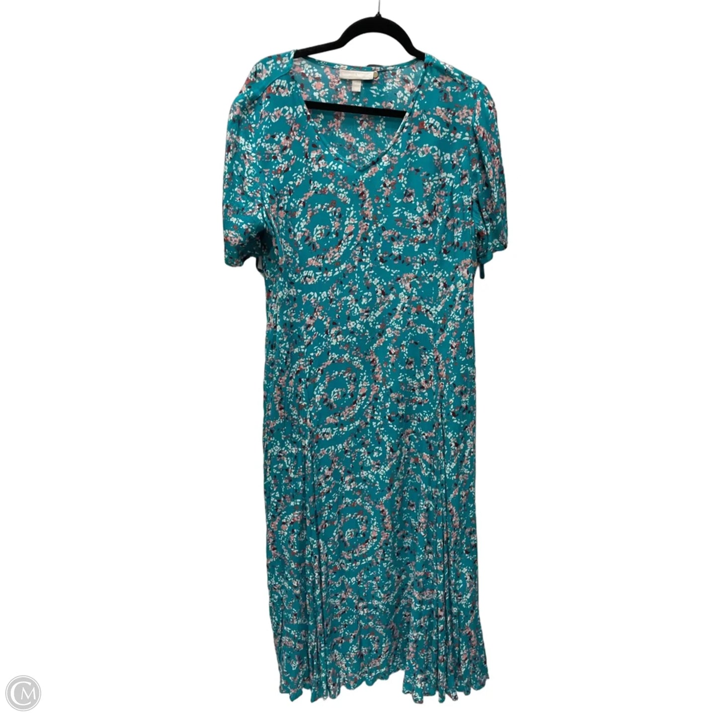 Dress Casual Maxi By Woman Within In Floral Print, Size: 1x