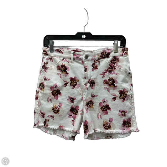 Shorts By Workshop In Floral Print, Size: 8