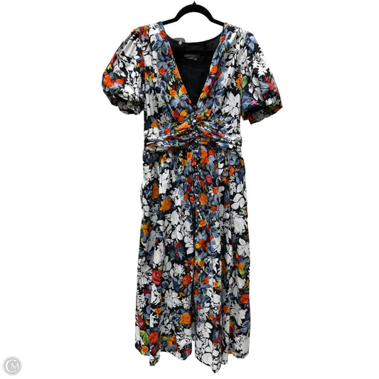 Dress Casual Maxi By Anthropologie In Floral Print, Size: L