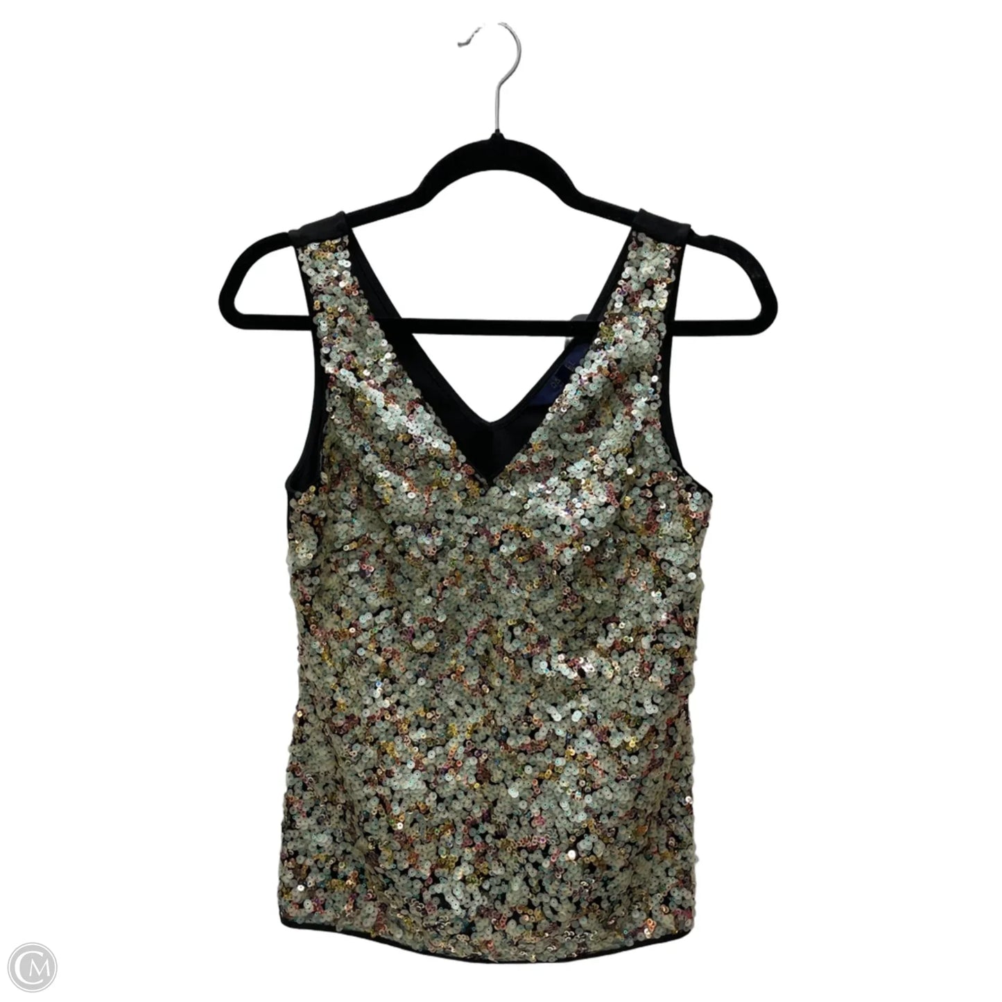 Top Sleeveless By Rachel Roy In Black & Green, Size: S