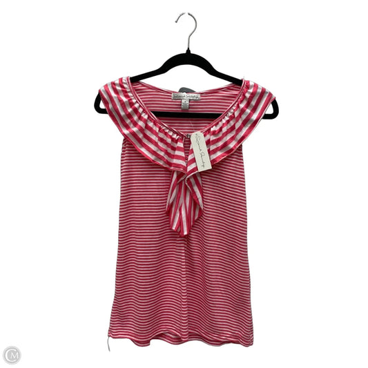 Top Sleeveless By French Laundry In Striped Pattern, Size: S