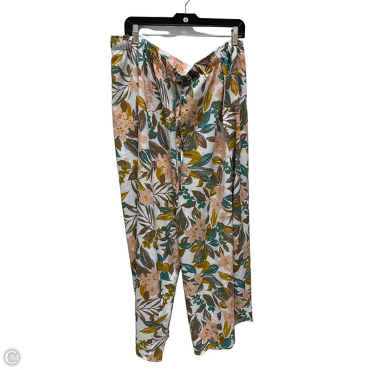 Pants Other By Clothes Mentor In Floral Print, Size: 14