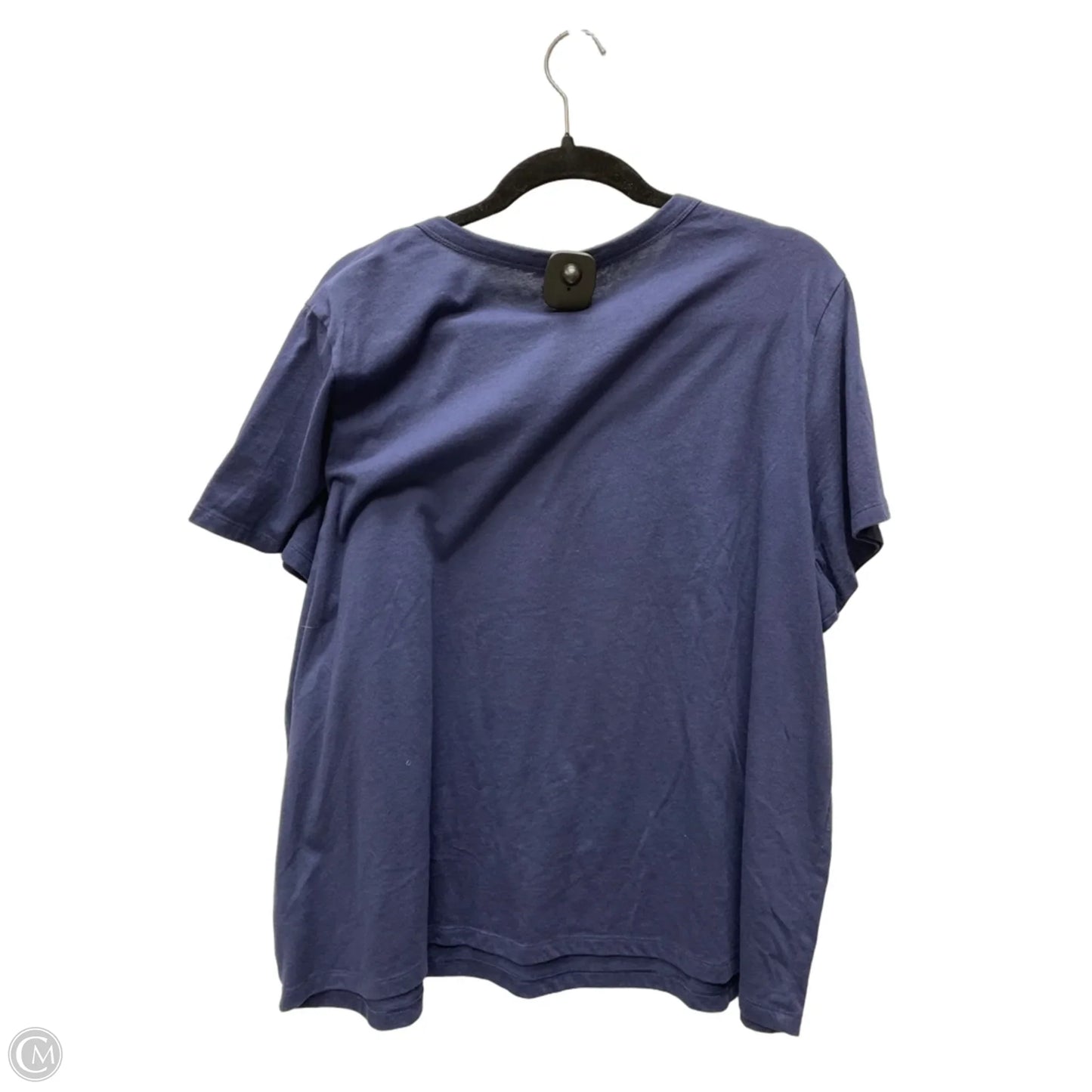Top Short Sleeve By Old Navy In Navy, Size: 2x
