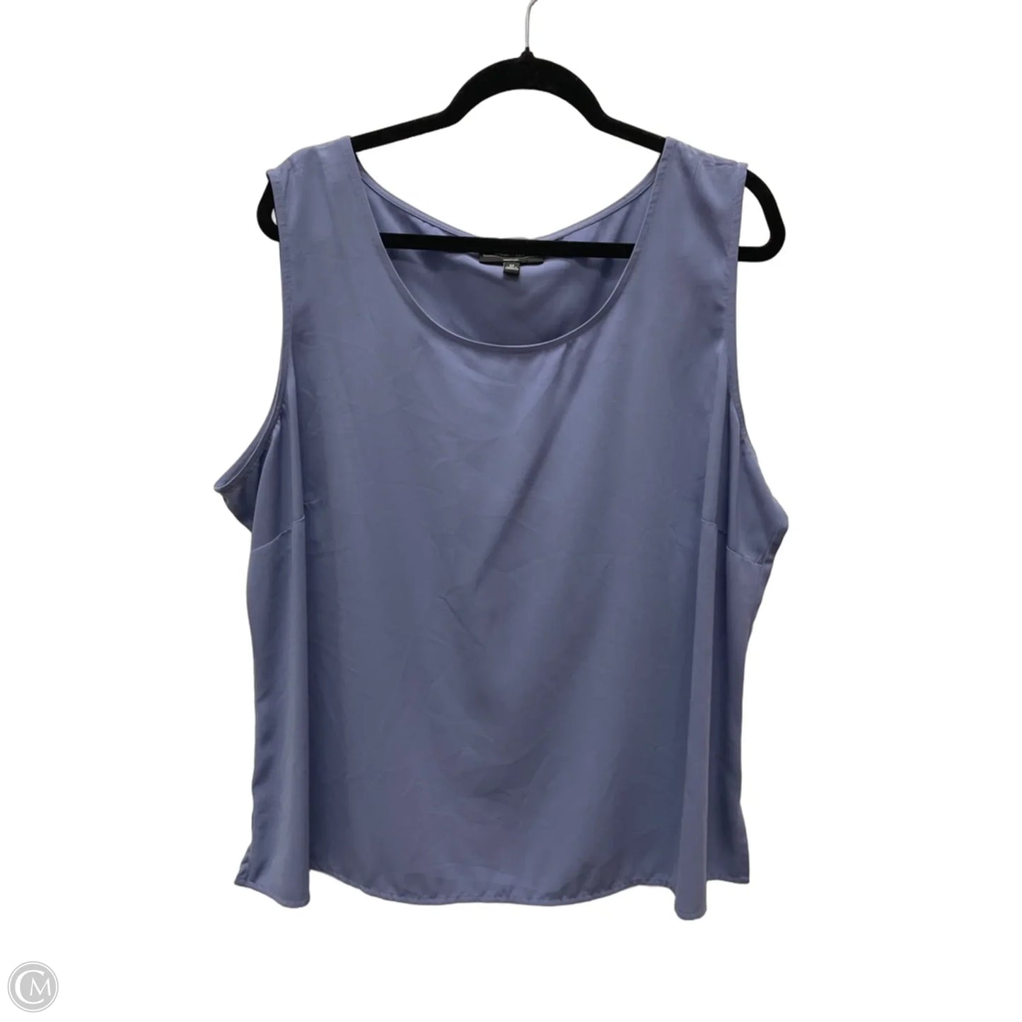 Top Sleeveless By Elementz In Blue, Size: 3x