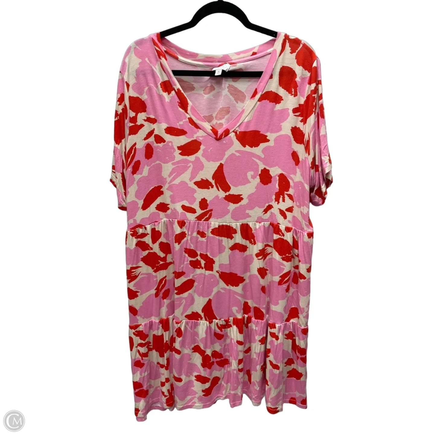Dress Casual Short By Mudpie In Floral Print, Size: Xl