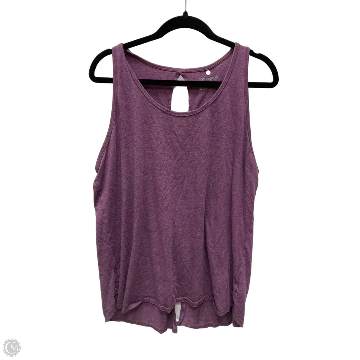 Athletic Tank Top By Reebok In Purple, Size: Xl