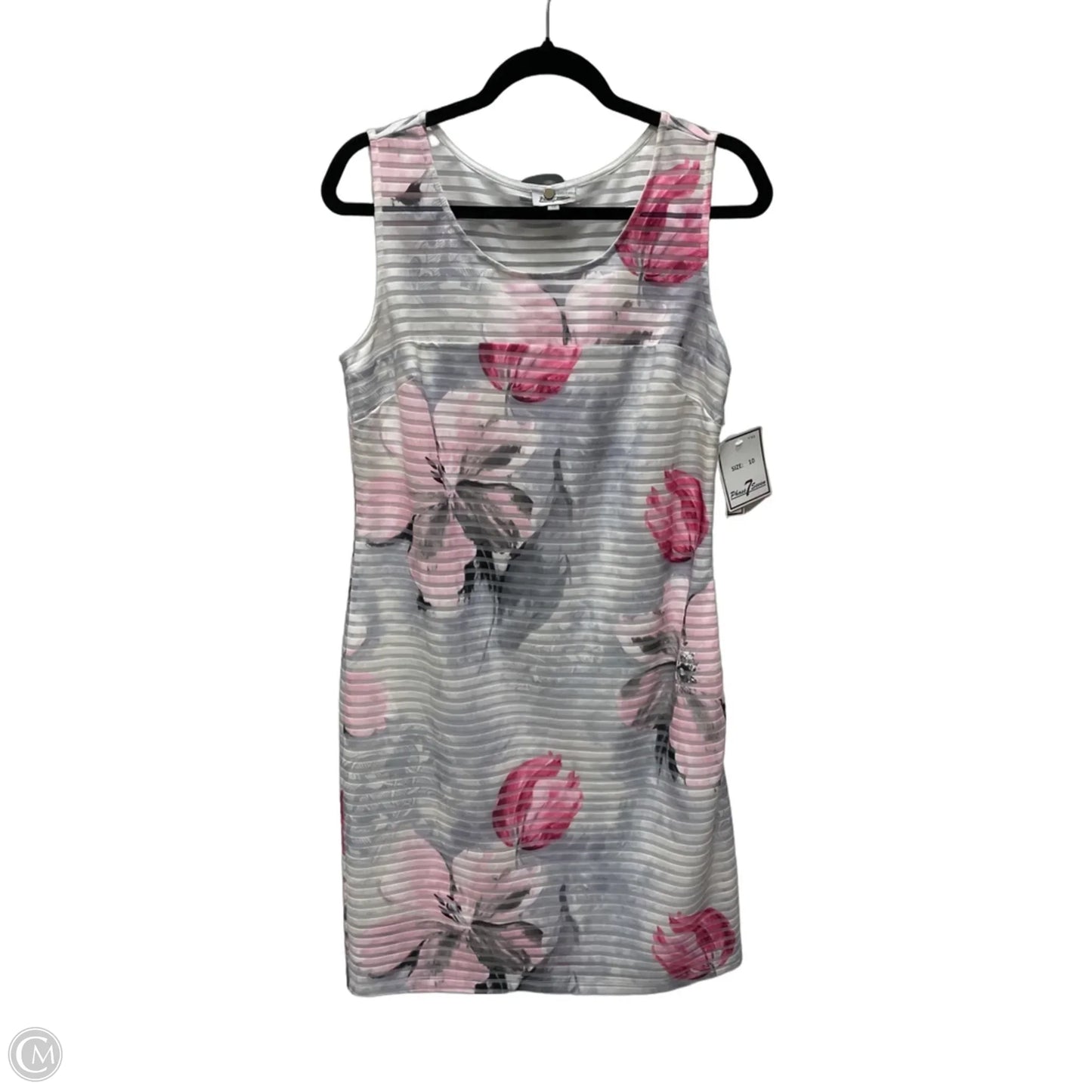 Dress Work By Clothes Mentor In Floral Print, Size: M