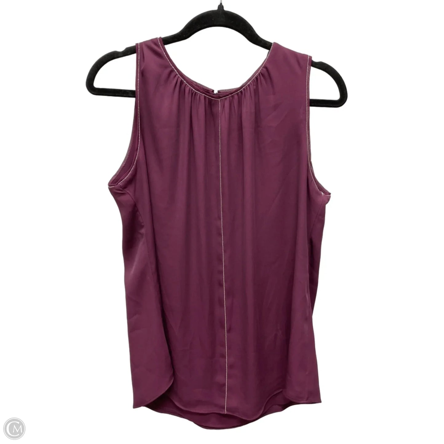Top Sleeveless By White House Black Market In Purple, Size: L
