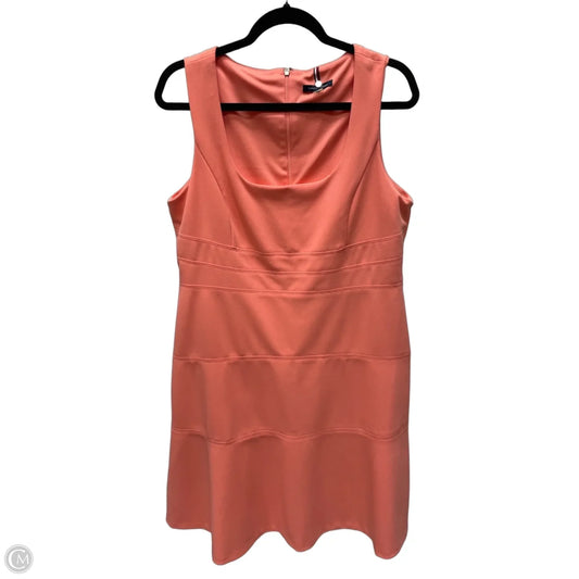 Dress Casual Short By Tommy Hilfiger In Coral, Size: L