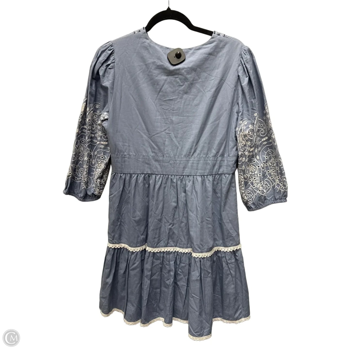 Dress Casual Short By Versona In Blue, Size: M
