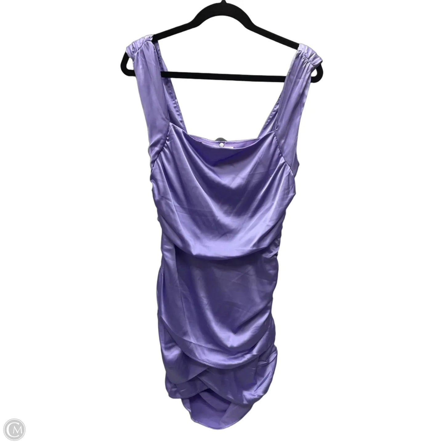 Dress Casual Short By Storia In Purple, Size: L