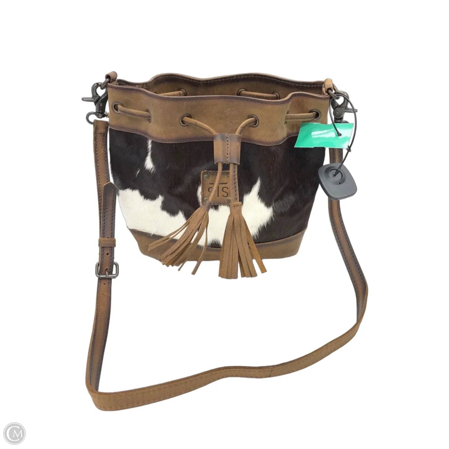 Crossbody Leather By STS Ranch, Size: Medium