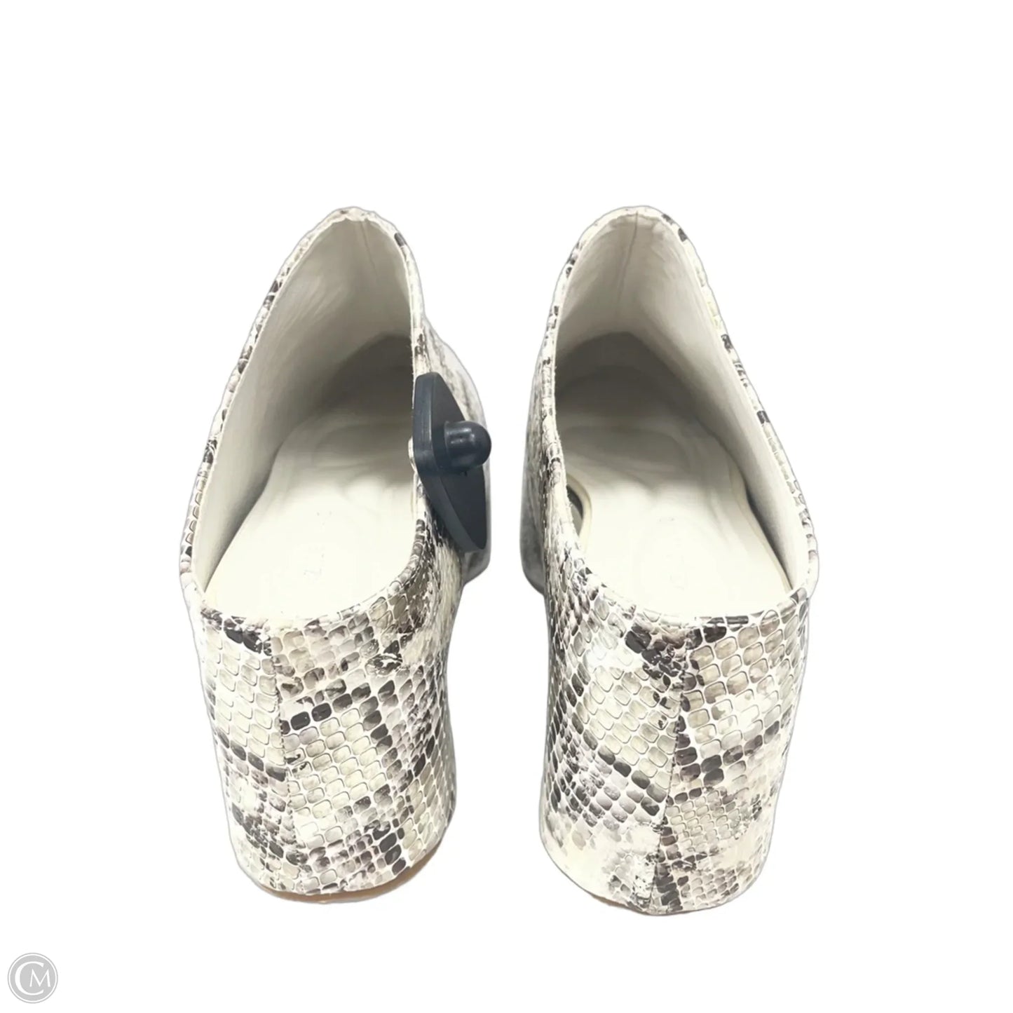 Shoes Heels Platform By Azalea Wang In Snakeskin Print, Size: 8
