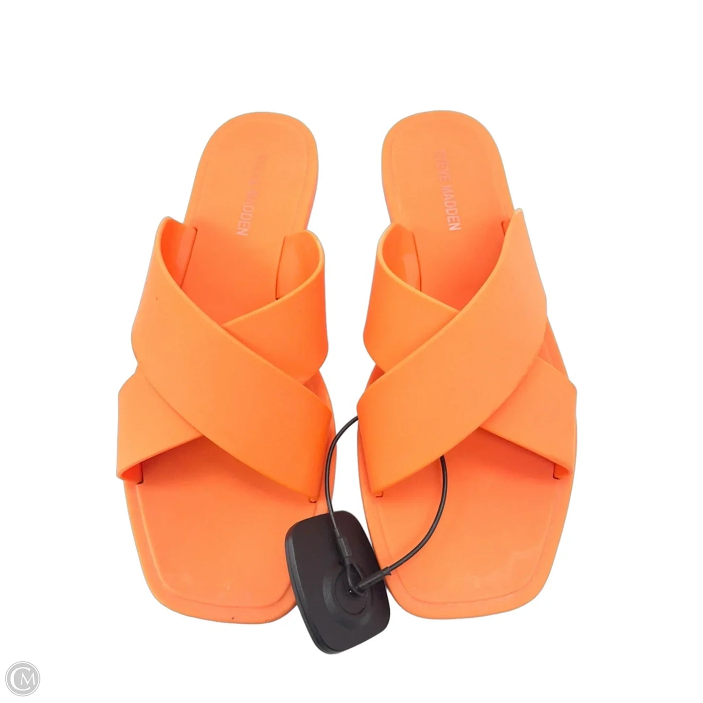 Sandals Flats By Steve Madden In Orange, Size: 7