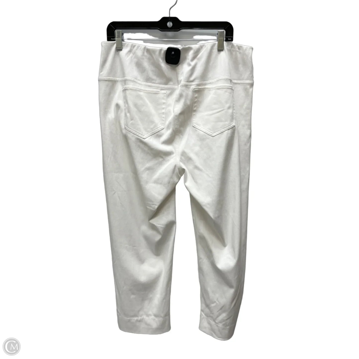 Pants Cropped By J. Jill In Cream, Size: 16