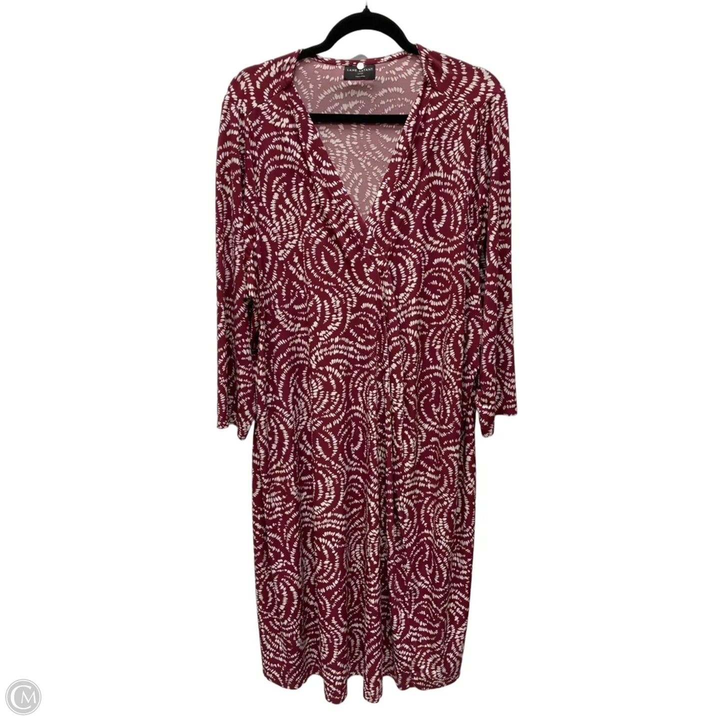 Dress Casual Short By Lane Bryant In Maroon, Size: 3x