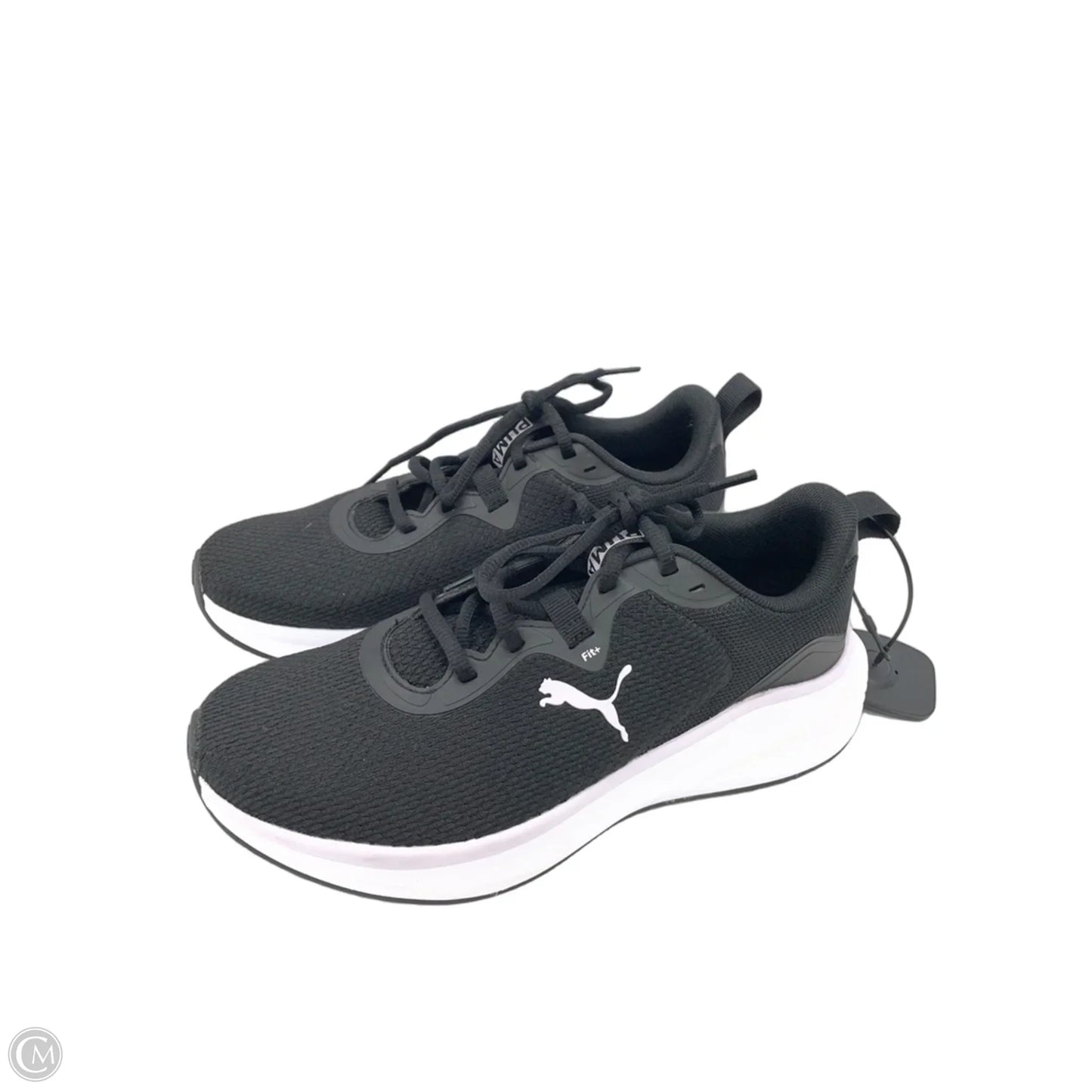 Shoes Athletic By Puma In Black & White, Size: 8