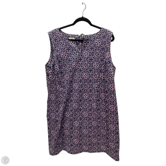 Dress Work By Talbots In Blue & Pink, Size: 3x