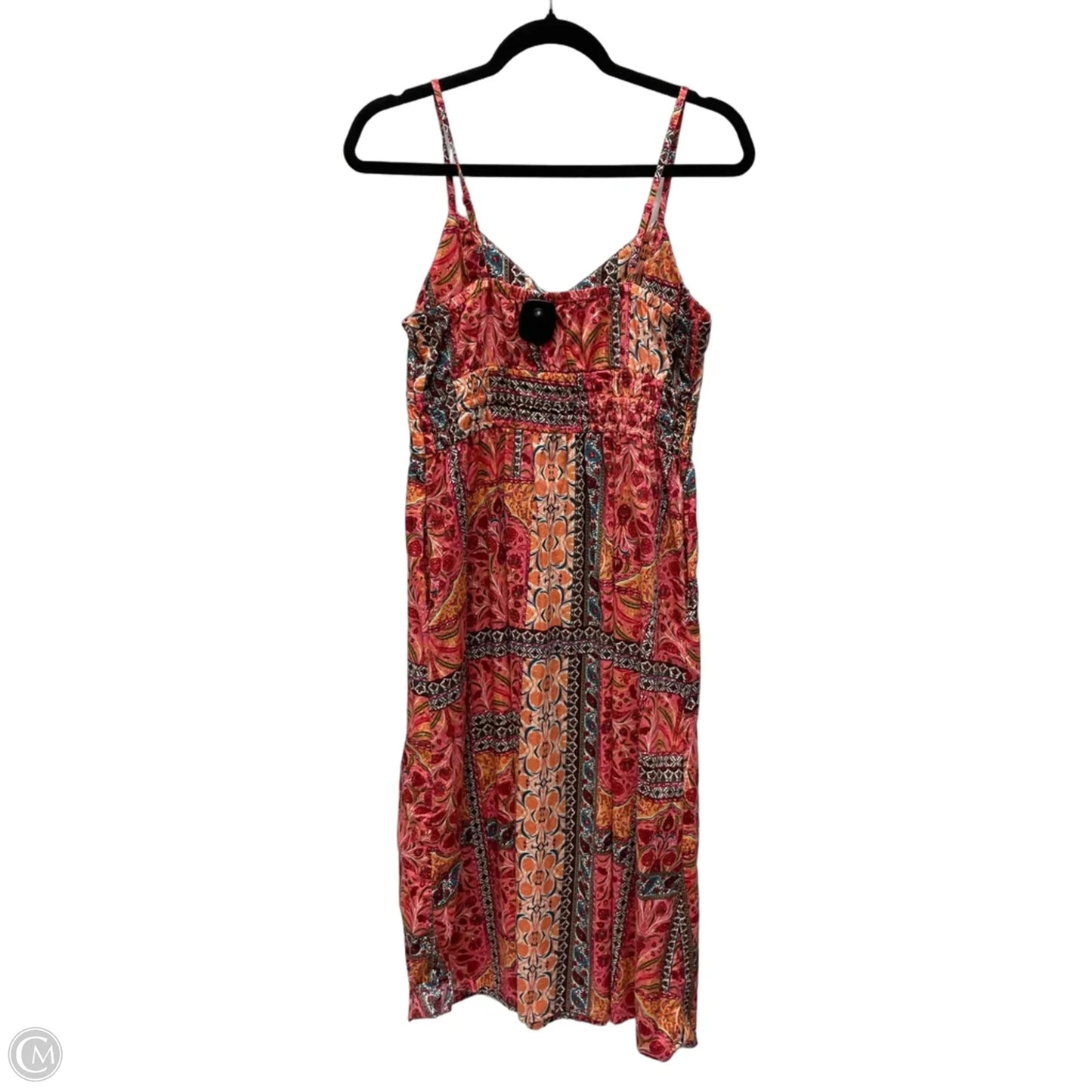 Dress Casual Midi By Old Navy In Floral Print, Size: S