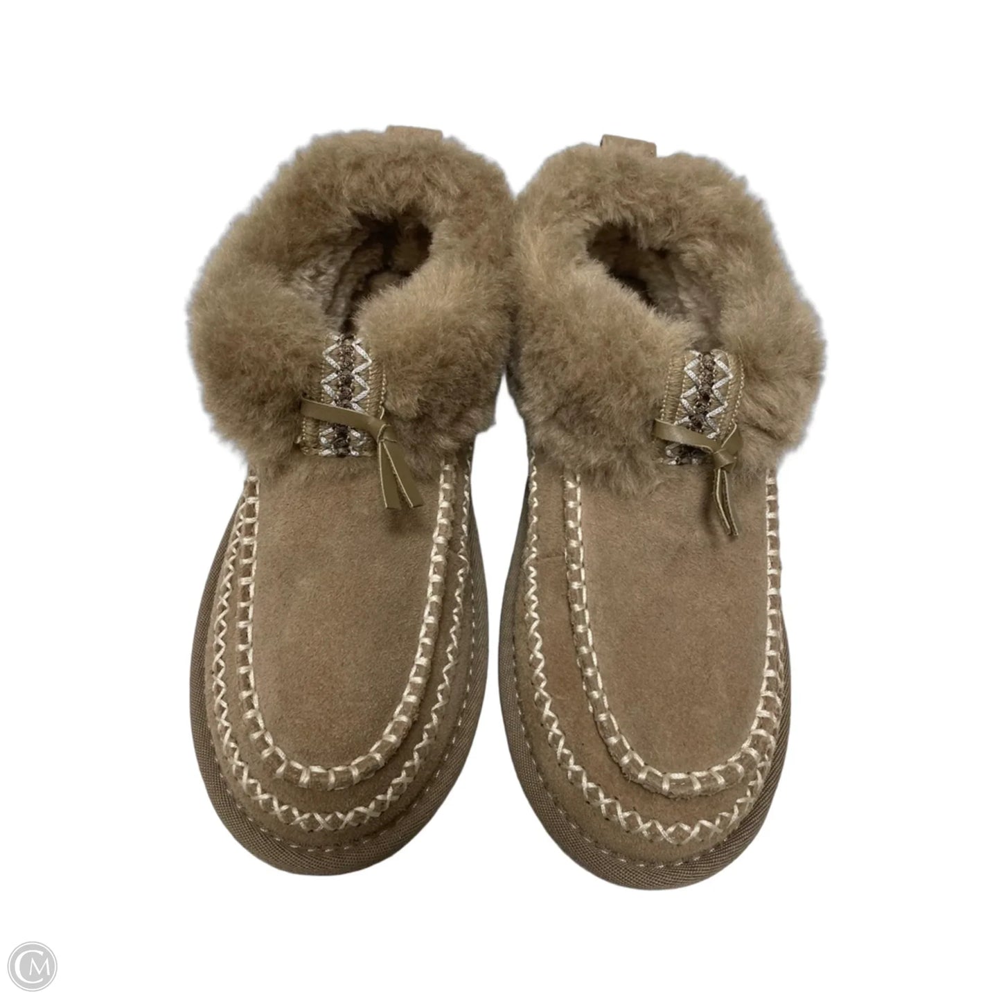 Shoes Flats By Greystone In Tan, Size: 6.5