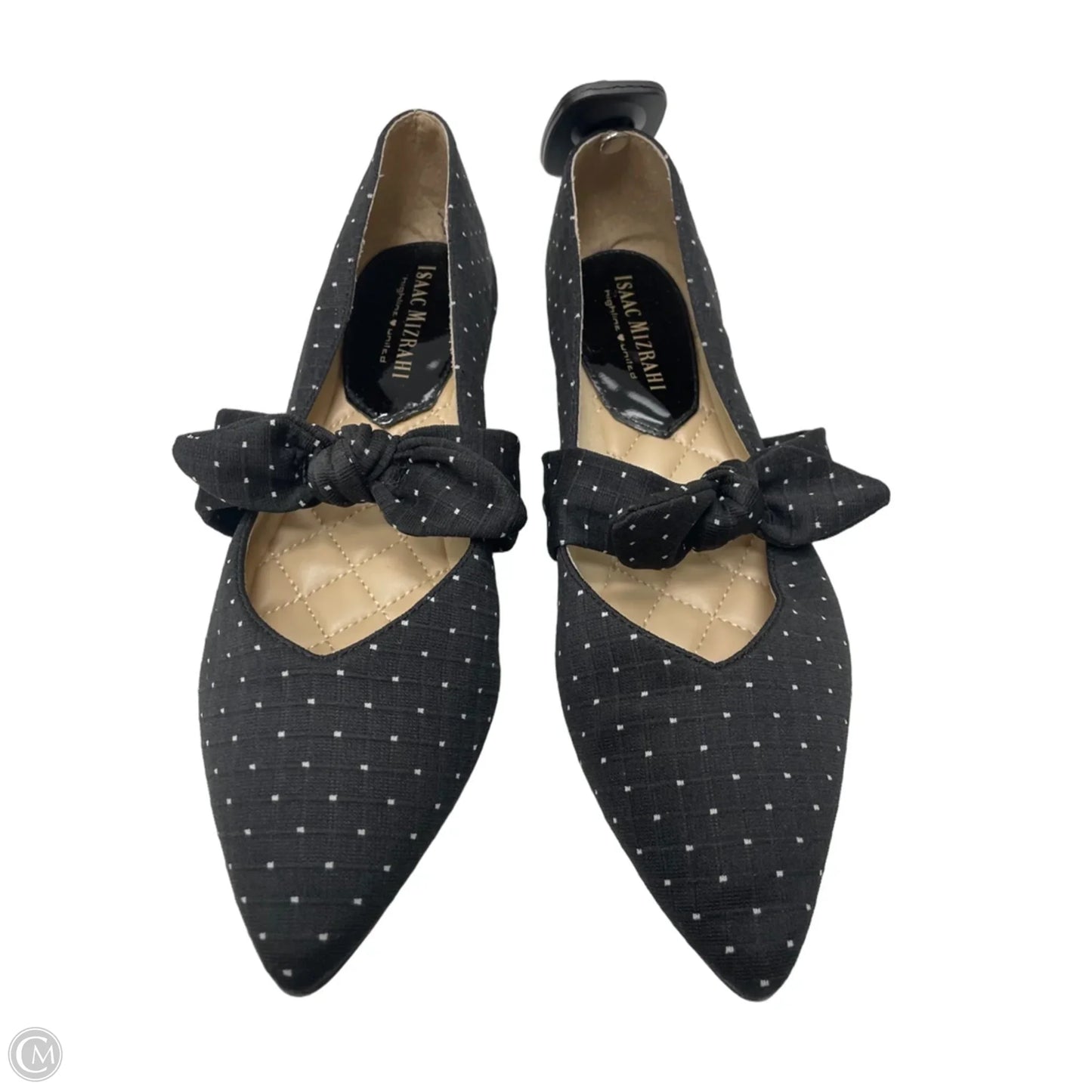 Shoes Flats By Isaac Mizrahi In Polkadot Pattern, Size: 8