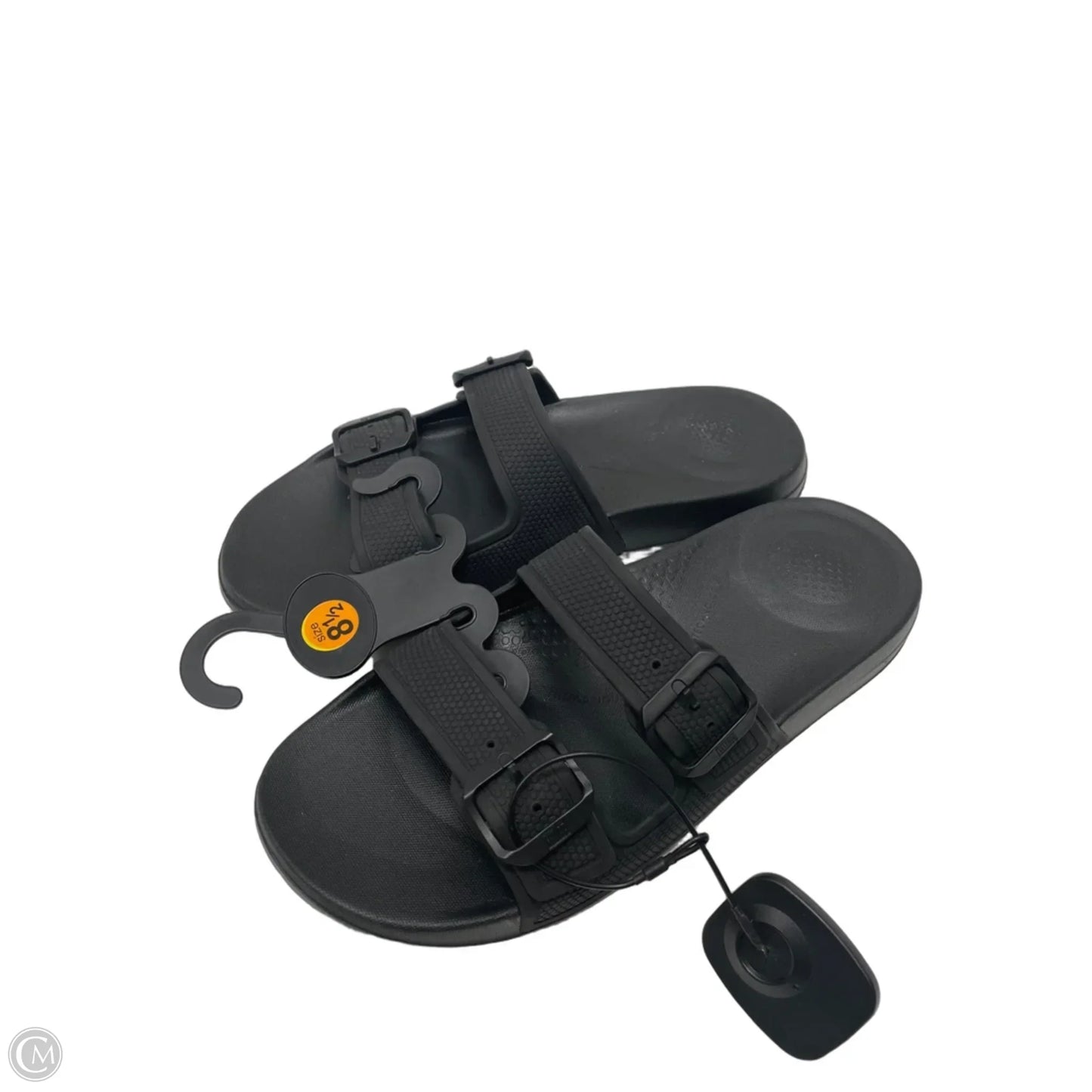 Sandals Flats By Fitflop In Black, Size: 8.5