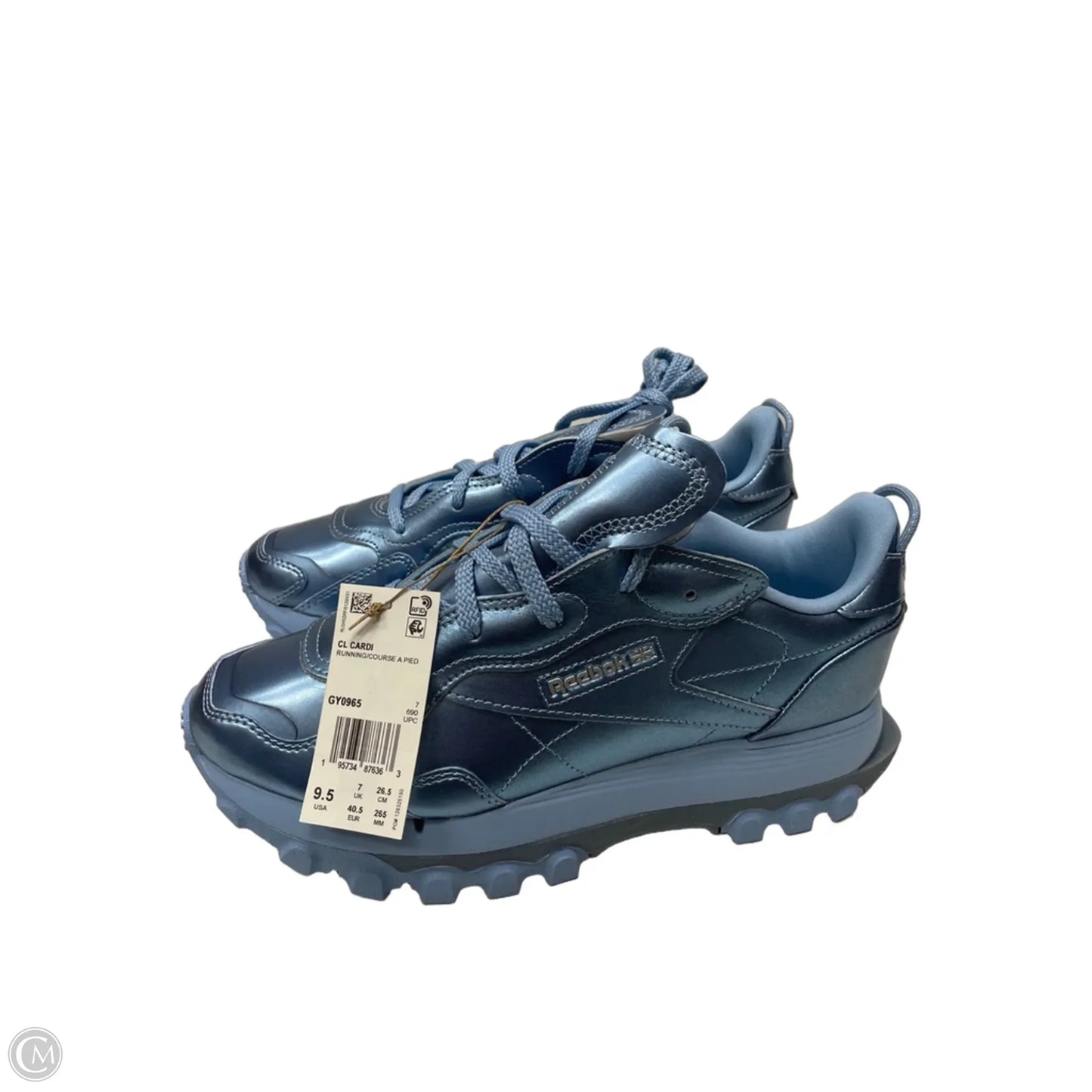 Shoes Sneakers By Reebok In Blue, Size: 9.5