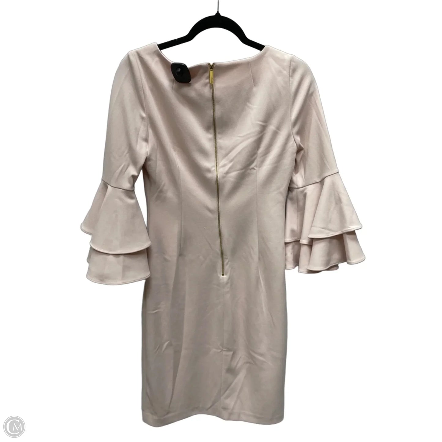 Dress Work By Calvin Klein In Pink, Size: S