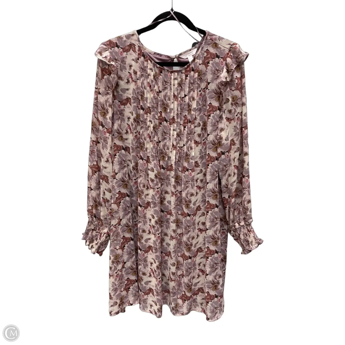 Dress Casual Short By Lc Lauren Conrad In Floral Print, Size: 2x