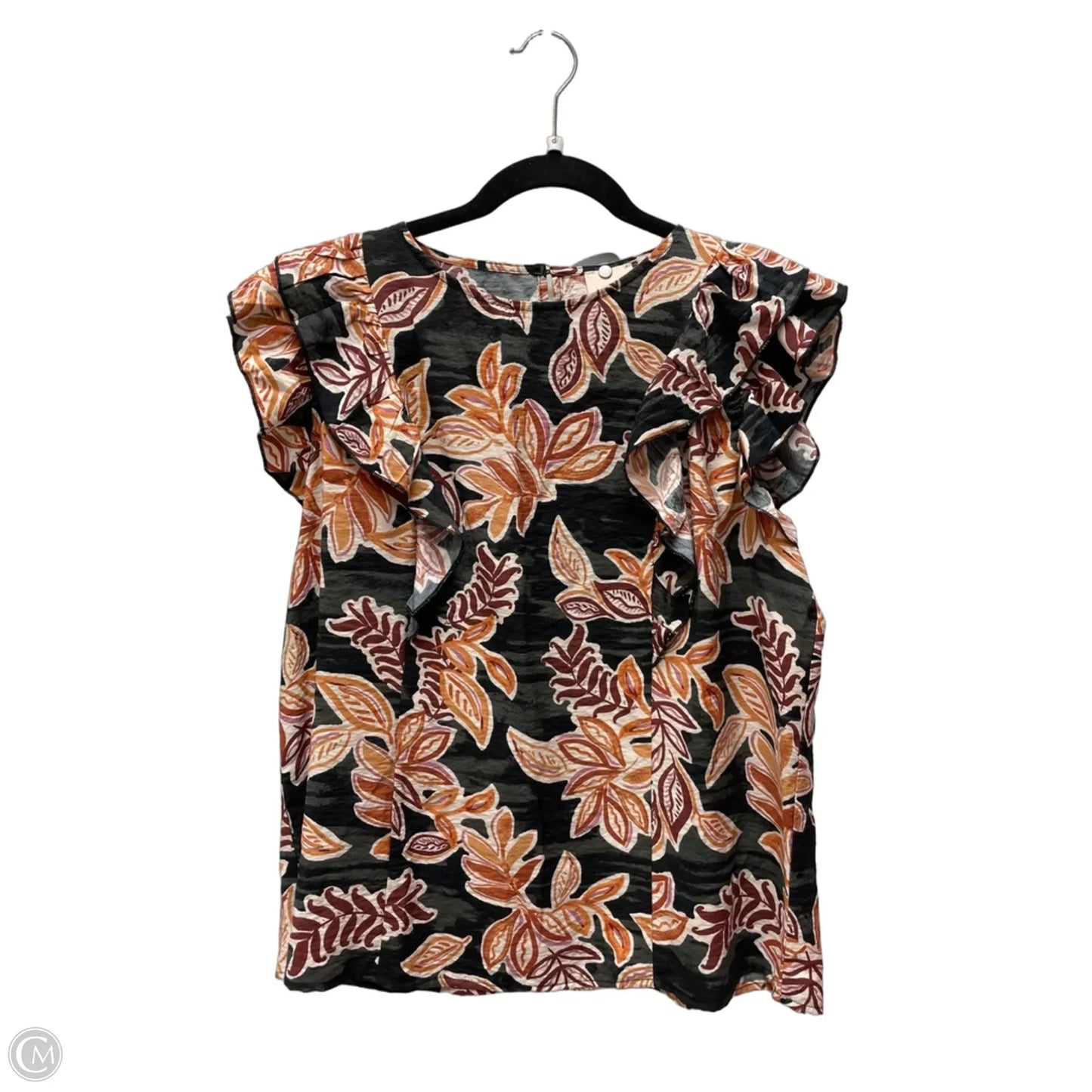Top Sleeveless By Good Luck Gem In Floral Print, Size: L