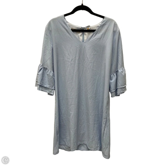 Dress Work By Clothes Mentor In Blue, Size: Xl