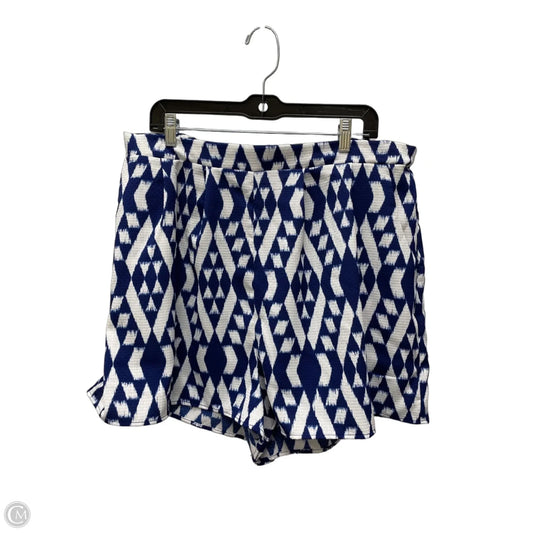 Shorts By Soprano In Blue & White, Size: 18