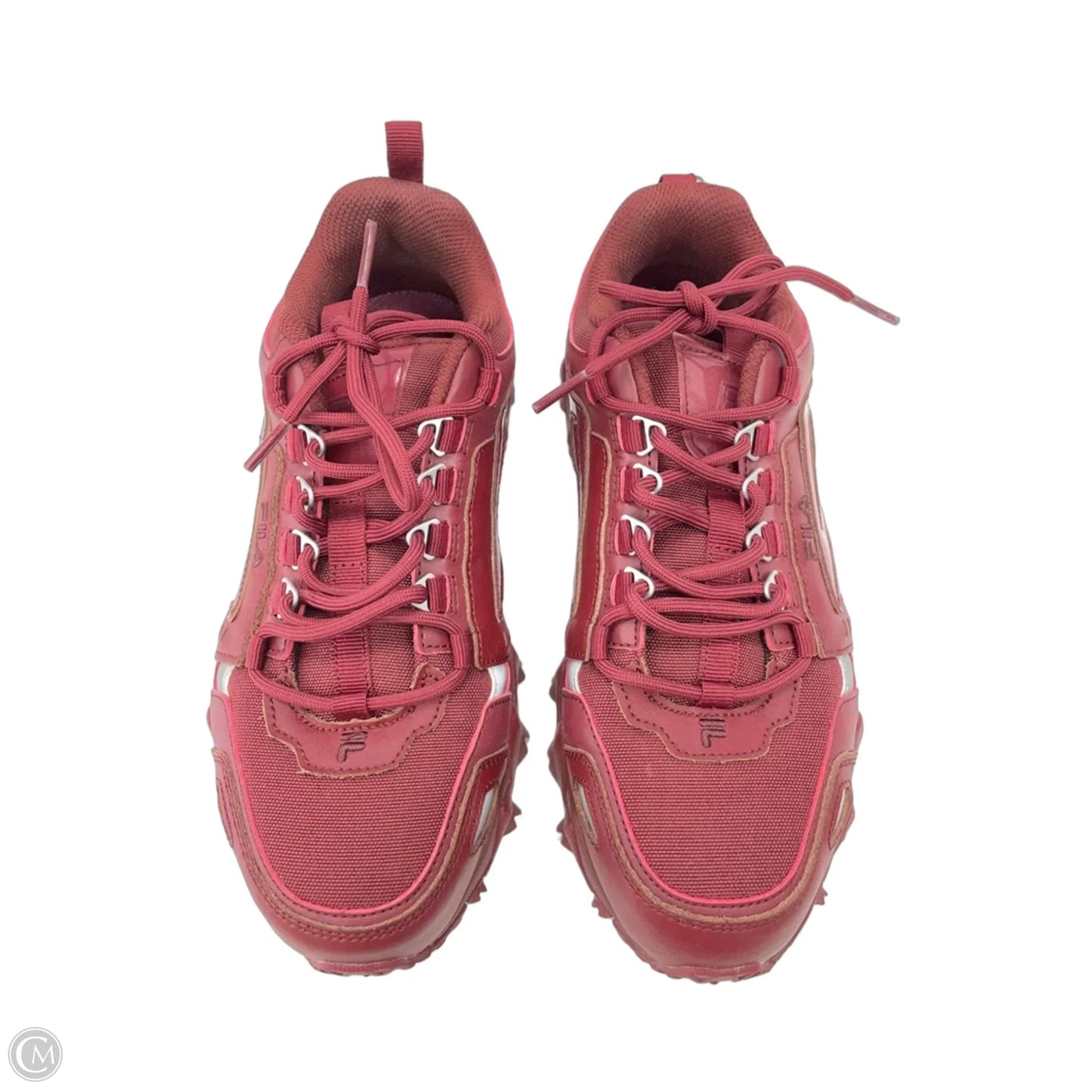 Shoes Sneakers By Fila In Red, Size: 9