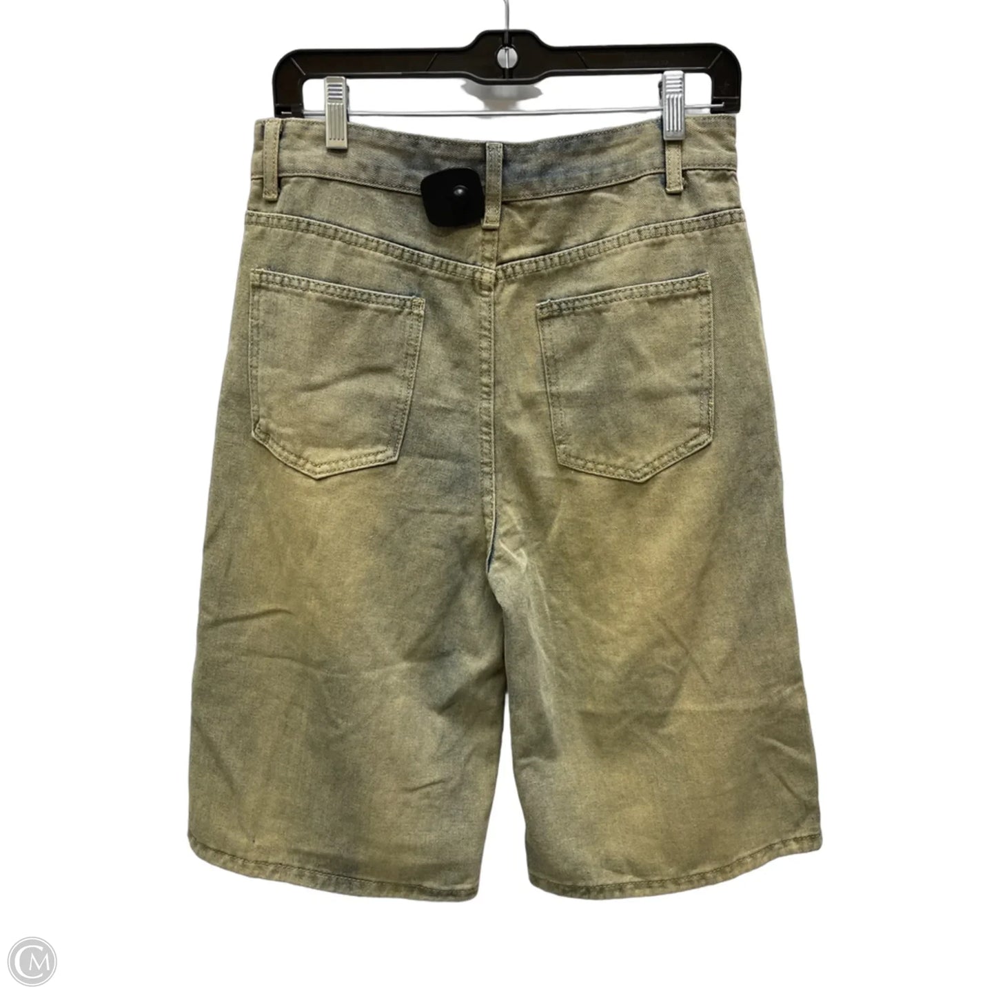 Shorts By Fashion Nova In Tan Denim, Size: 6