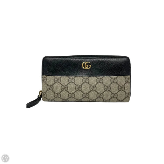 Wallet Luxury Designer By Gucci, Size: Medium