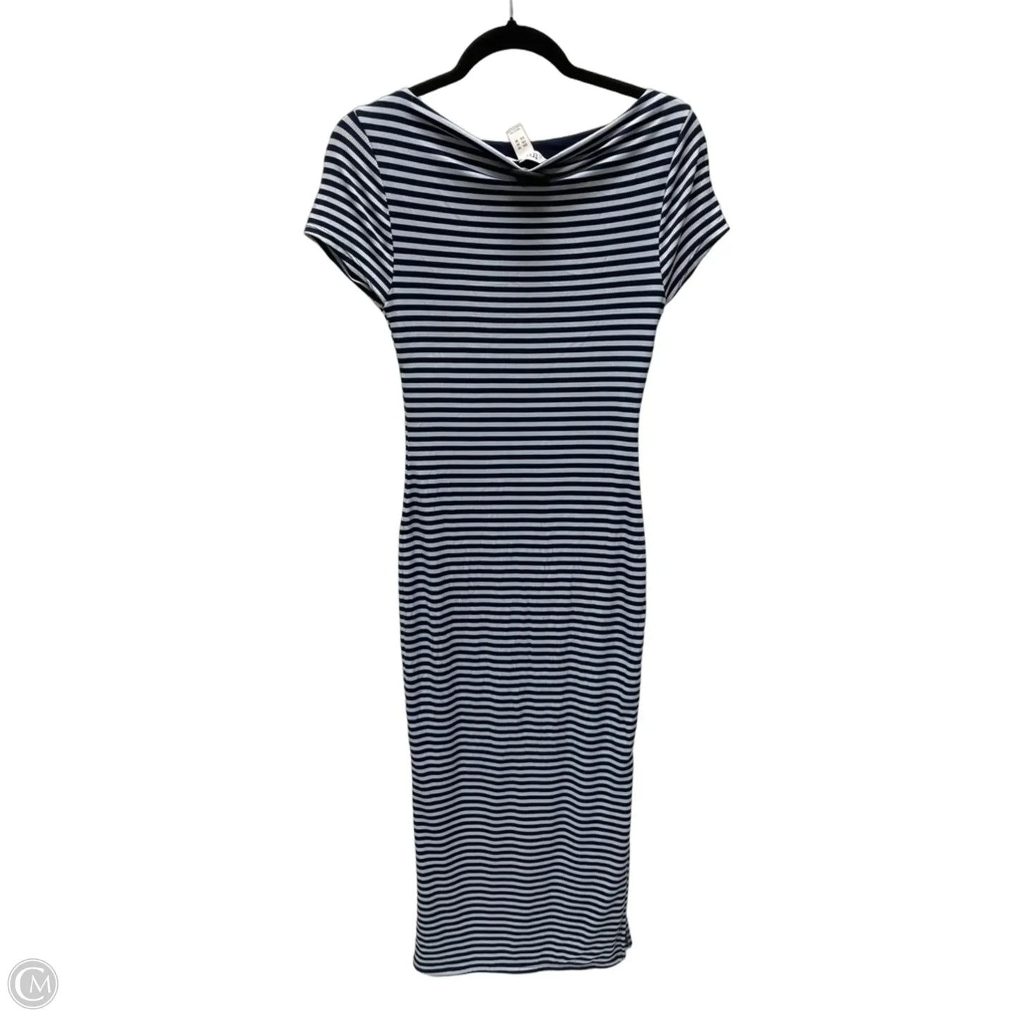 Dress Casual Maxi By Clothes Mentor In Striped Pattern, Size: M