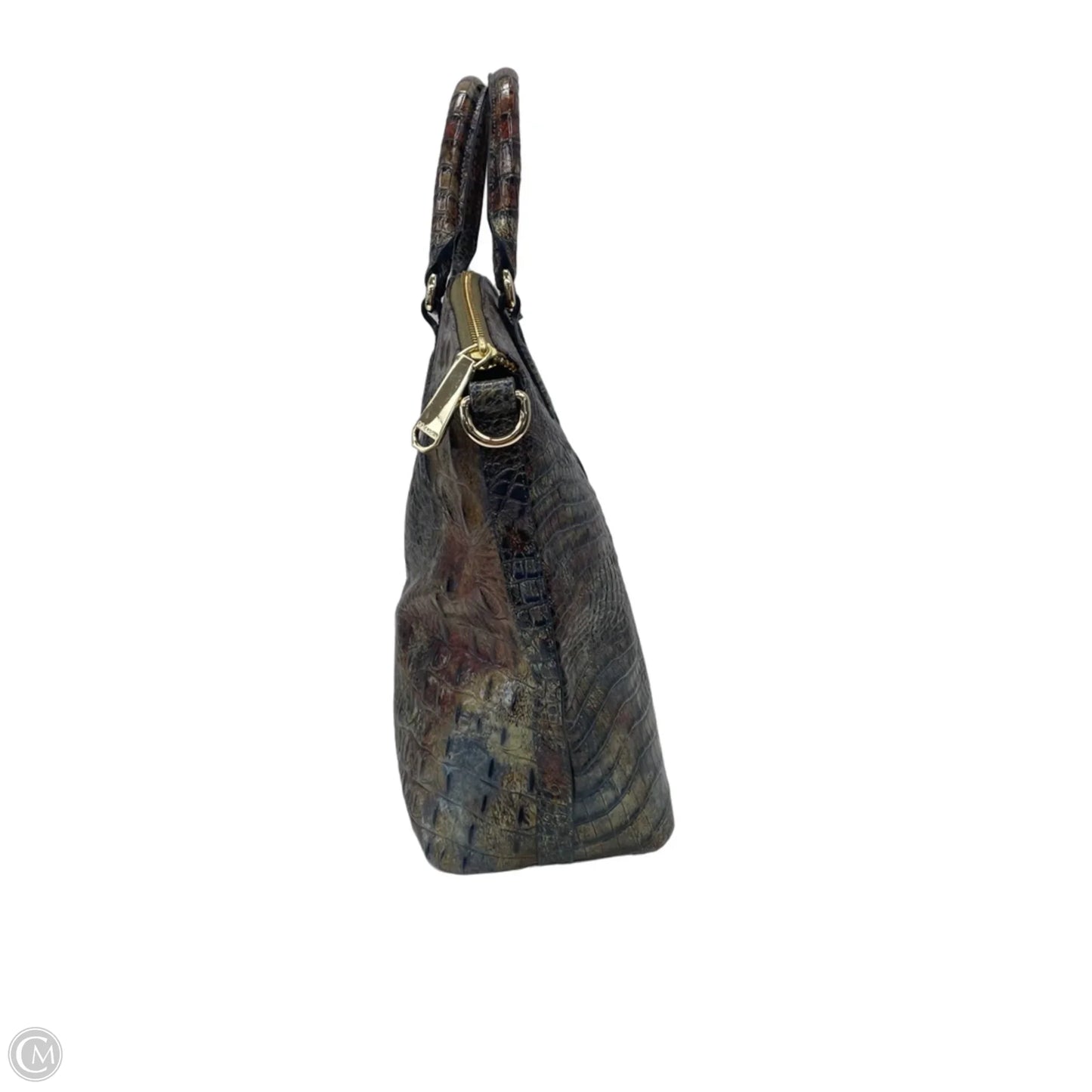 Handbag Designer By Brahmin, Size: Large