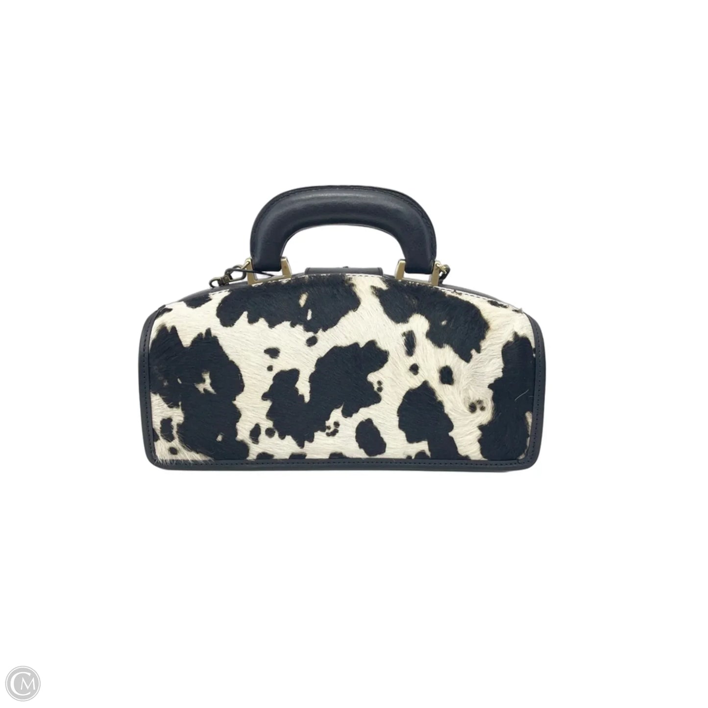 Handbag Leather By Cma, Size: Medium
