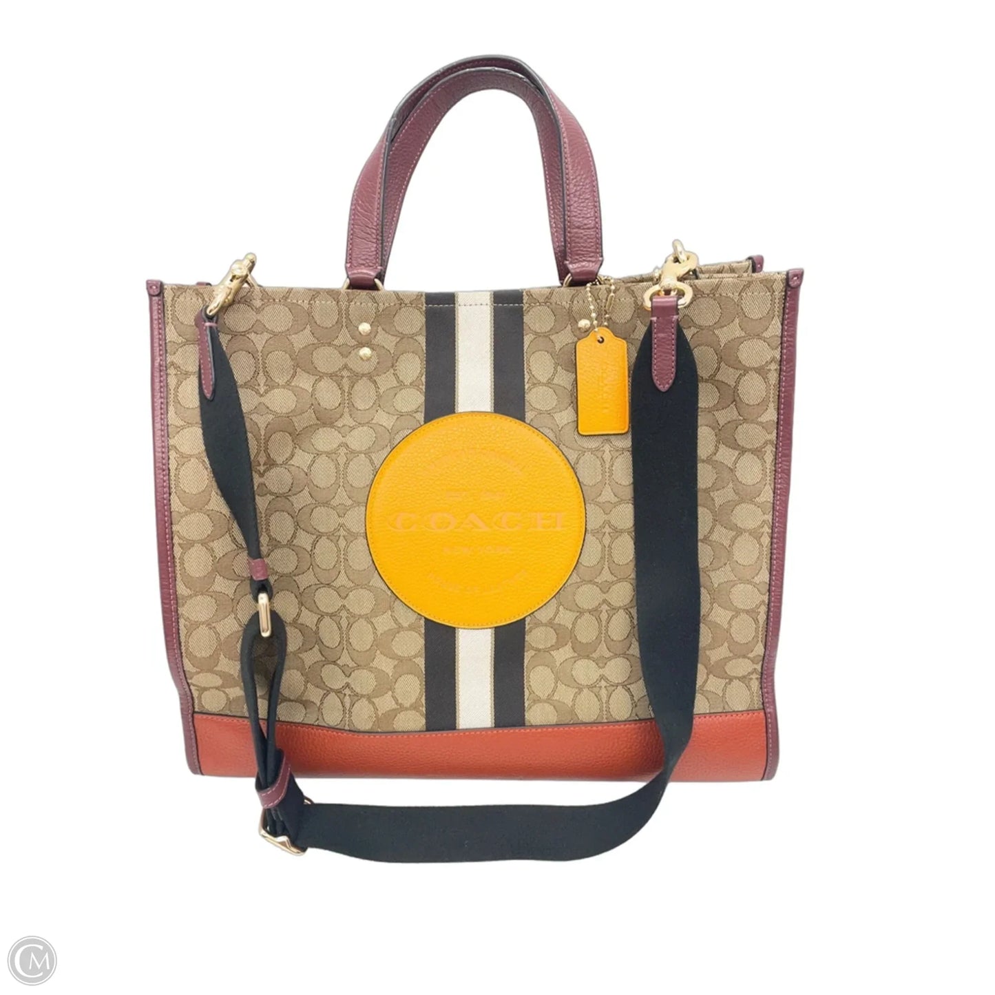Tote Designer By Coach, Size: Large
