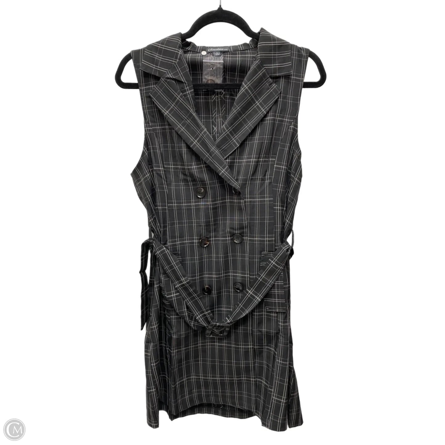 Dress Casual Short By Clothes Mentor In Plaid Pattern, Size: L