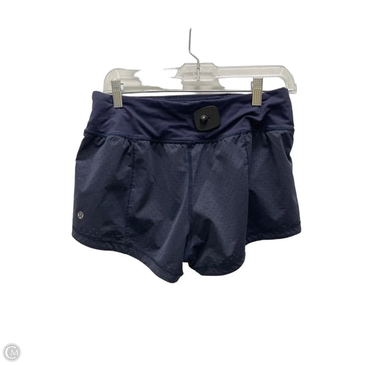 Athletic Shorts By Lululemon In Navy, Size: S