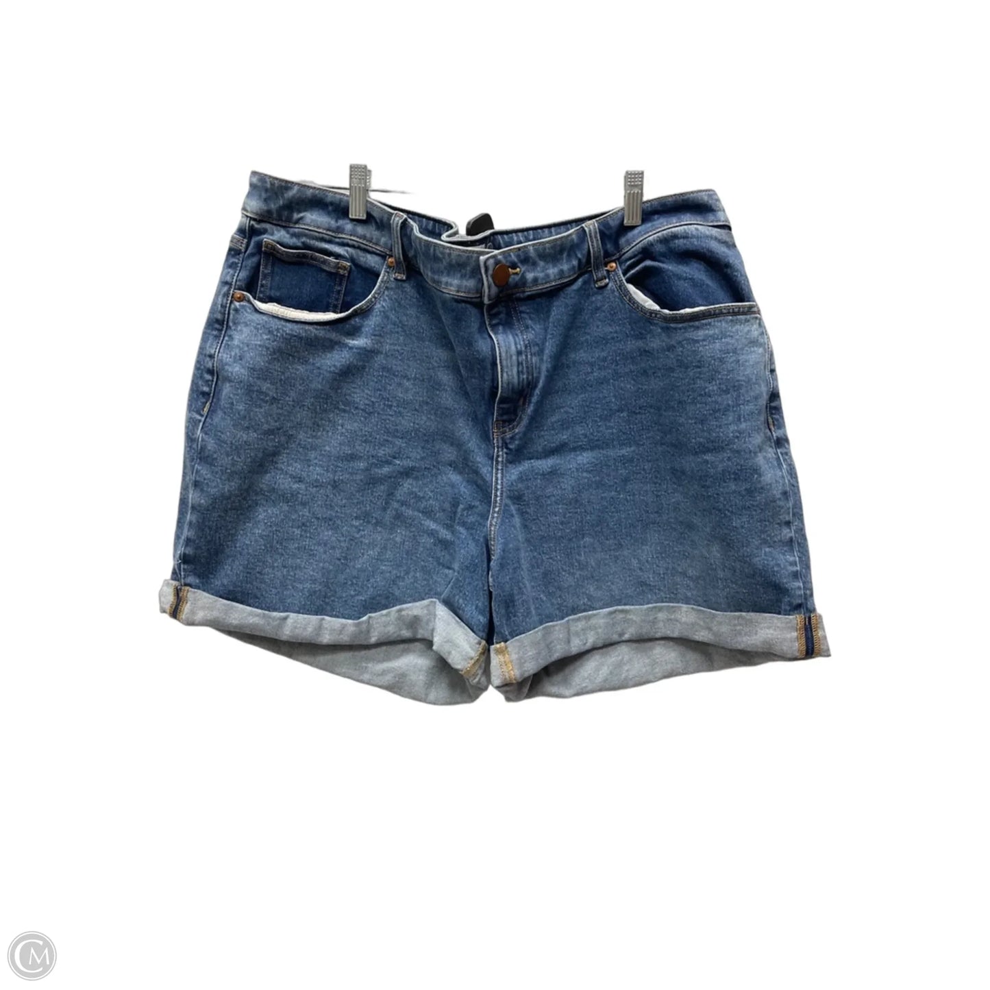 Shorts By Lane Bryant In Blue Denim, Size: 22