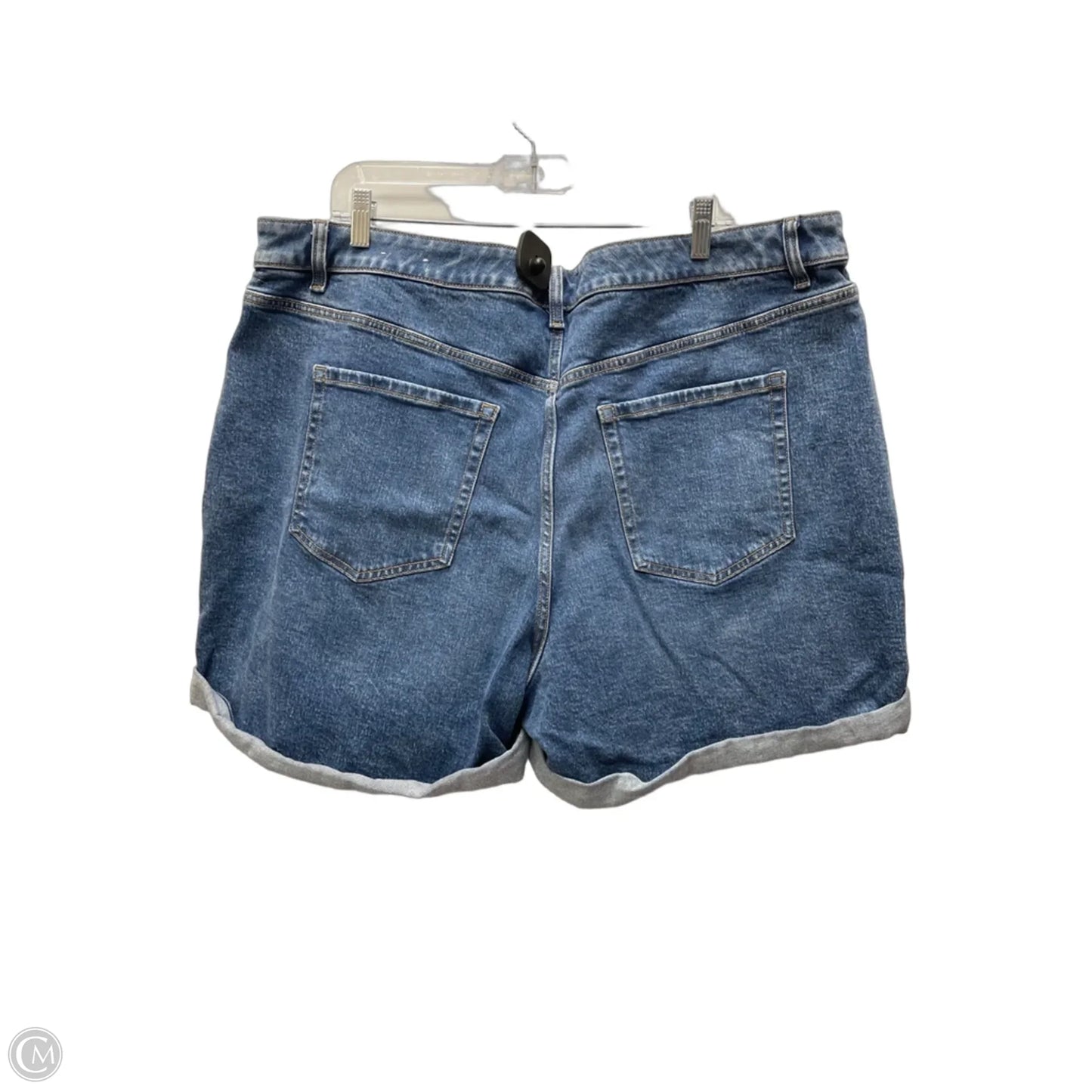 Shorts By Lane Bryant In Blue Denim, Size: 22