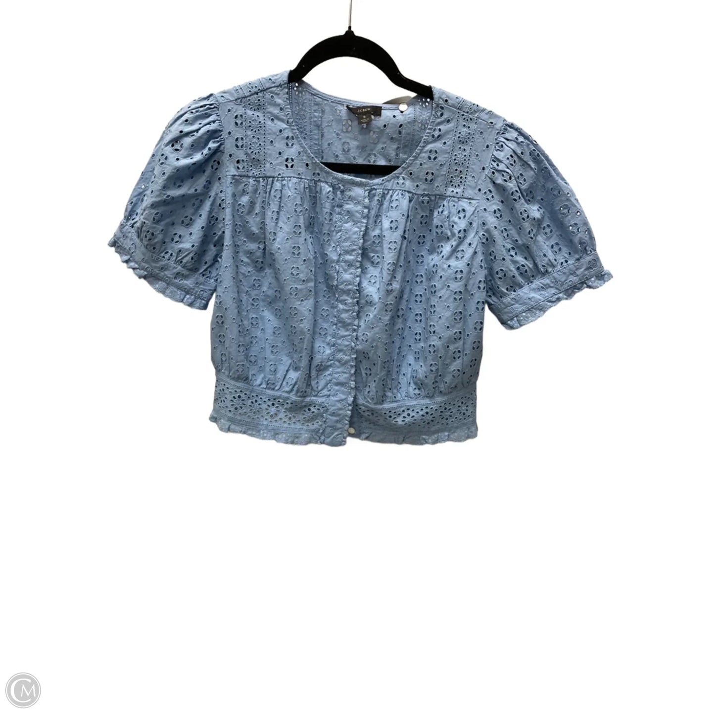 Top Short Sleeve By J. Crew In Blue, Size: S